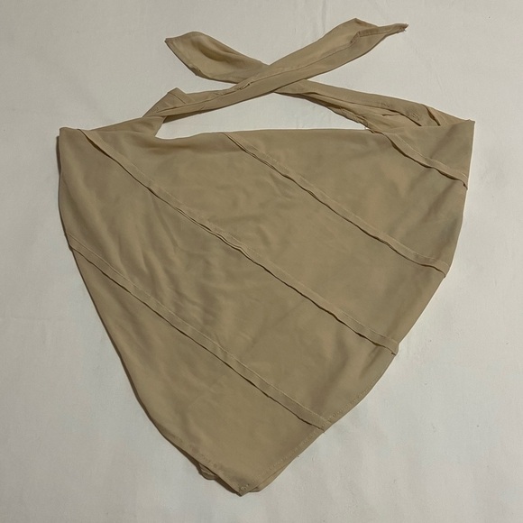 SAMI MIRO VINTAGE open seam scarf top​​​​​ - Picture 5 of 7